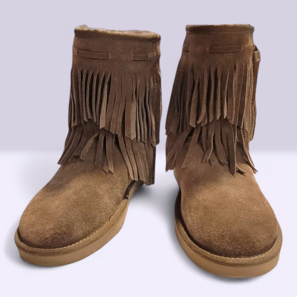 Koolaburra by UGG Tan Ankle Boots 10
